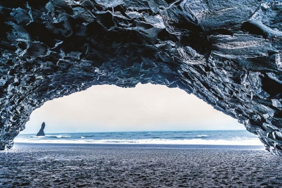The Cave With A View, Iceland pic by Sharad Haksar for G Caffe